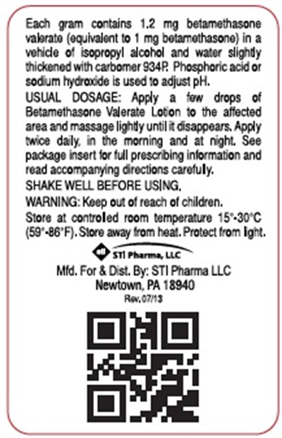 Container Label Back - Beta container Label Back